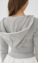 モデル：163cm（着用サイズ：FREE　着用カラー：GRY）