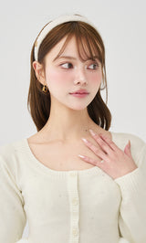 モデル：163cm（着用サイズ：FREE　着用カラー：WHT）