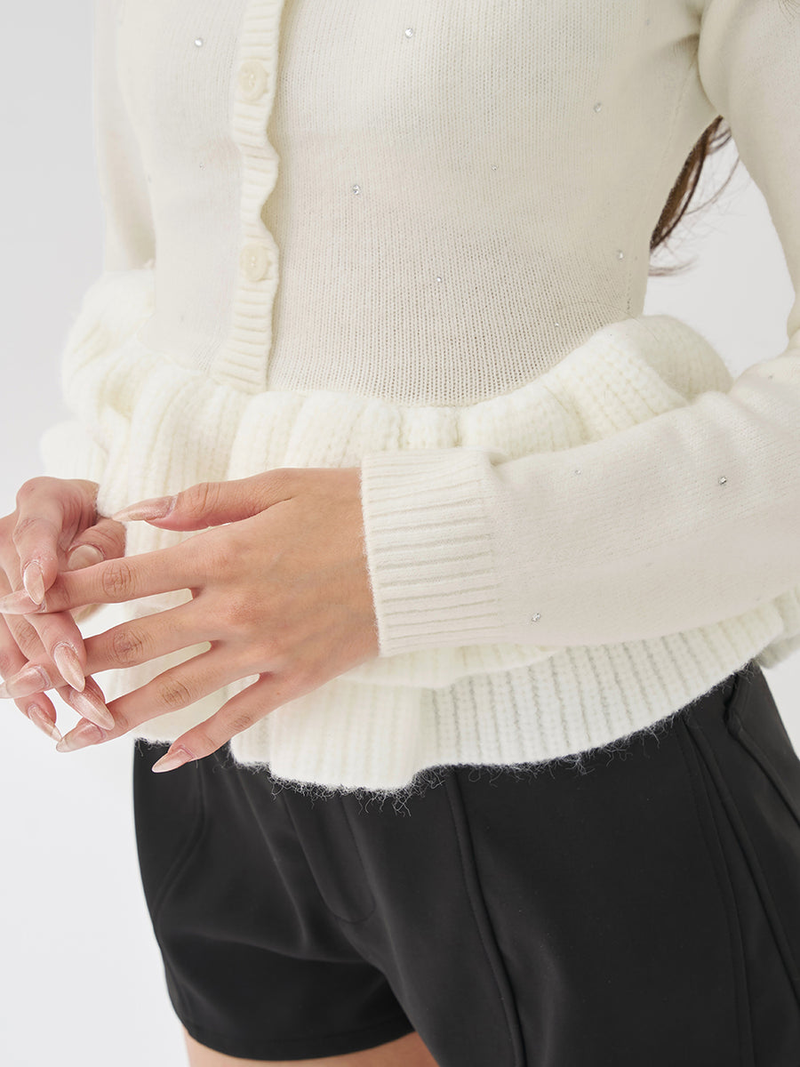 モデル：163cm（着用サイズ：FREE　着用カラー：WHT）