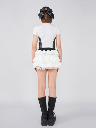 モデル：163cm（着用サイズ：FREE　着用カラー：WHT）