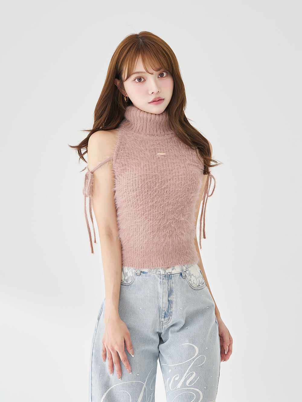 モデル：163cm（着用サイズ：FREE　着用カラー：PNK）