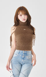 モデル：163cm（着用サイズ：FREE　着用カラー：BRN）