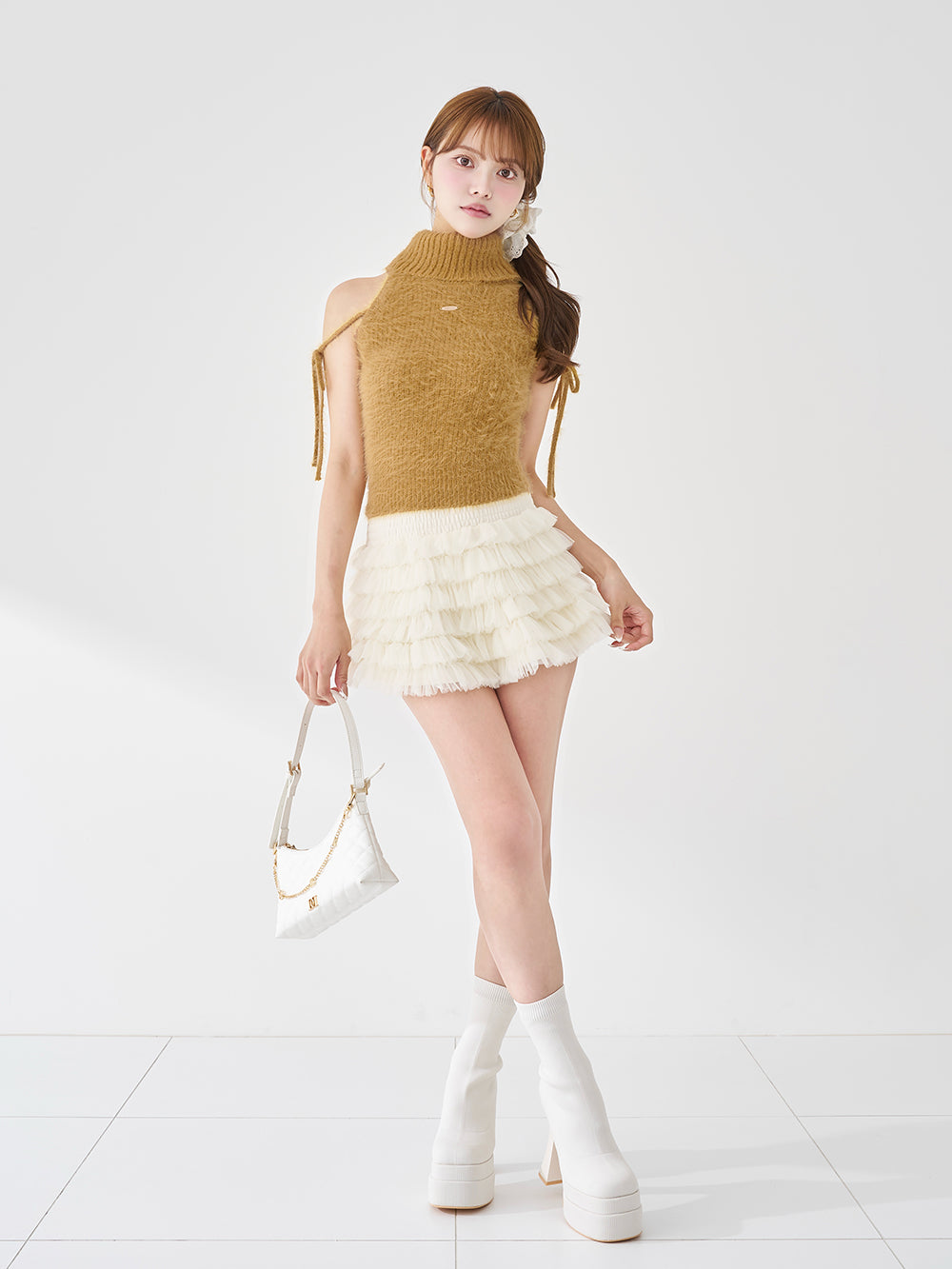 モデル：163cm（着用サイズ：FREE　着用カラー：MSD）