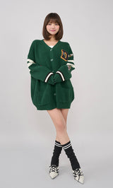 モデル：163cm（着用サイズ：FREE　着用カラー：GRN）