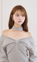 モデル：163cm（着用サイズ：FREE　着用カラー：GRY）
