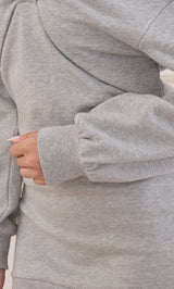 モデル：163cm（着用サイズ：FREE　着用カラー：GRY）