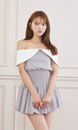 モデル：163cm（着用サイズ：FREE　着用カラー：GRY）