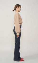 モデル：163cm（着用サイズ：FREE　着用カラー：BEG）