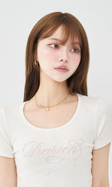 モデル：163cm（着用サイズ：FREE　着用カラー：WHT）