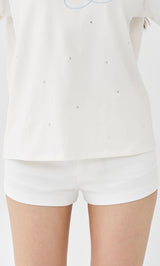 モデル：163cm（着用サイズ：FREE　着用カラー：WHT）