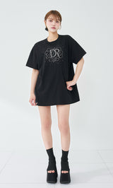 モデル：163cm（着用サイズ：FREE　着用カラー：BLK）