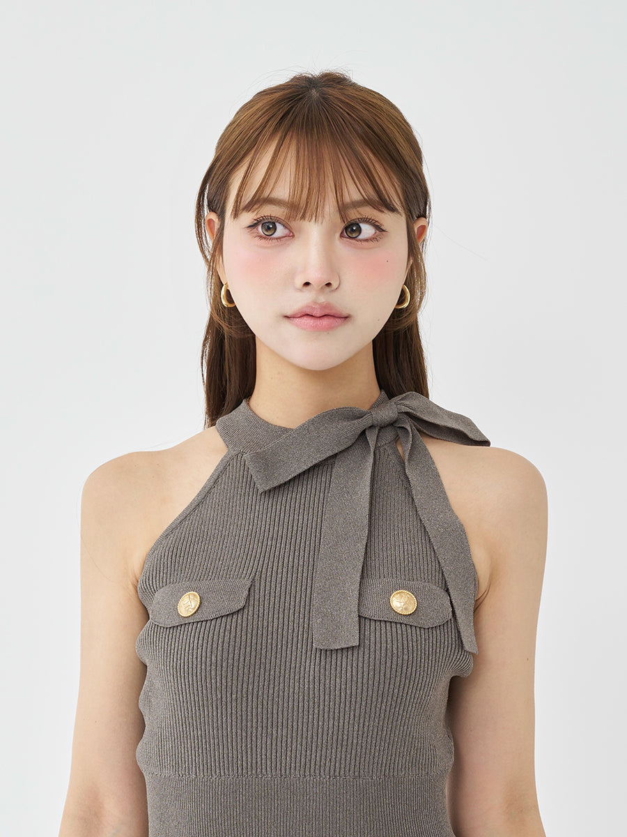 モデル：163cm（着用サイズ：FREE　着用カラー：GRY）
