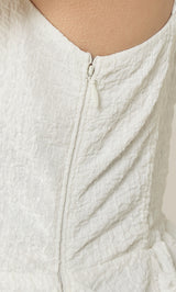 モデル：163cm（着用サイズ：FREE　着用カラー：WHT）