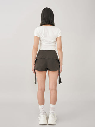 モデル：163cm（着用サイズ：S　着用カラー：C-GRY）