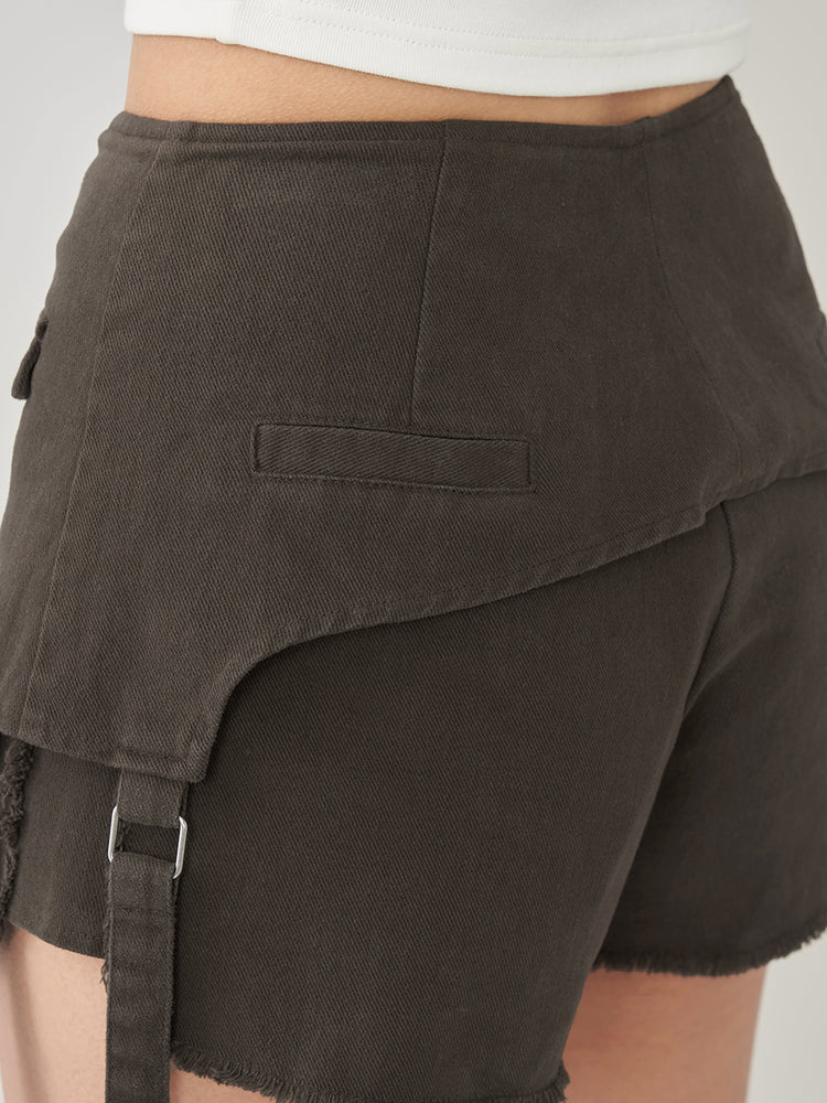 レイヤードツイルショートパンツ – Darich (ダーリッチ)