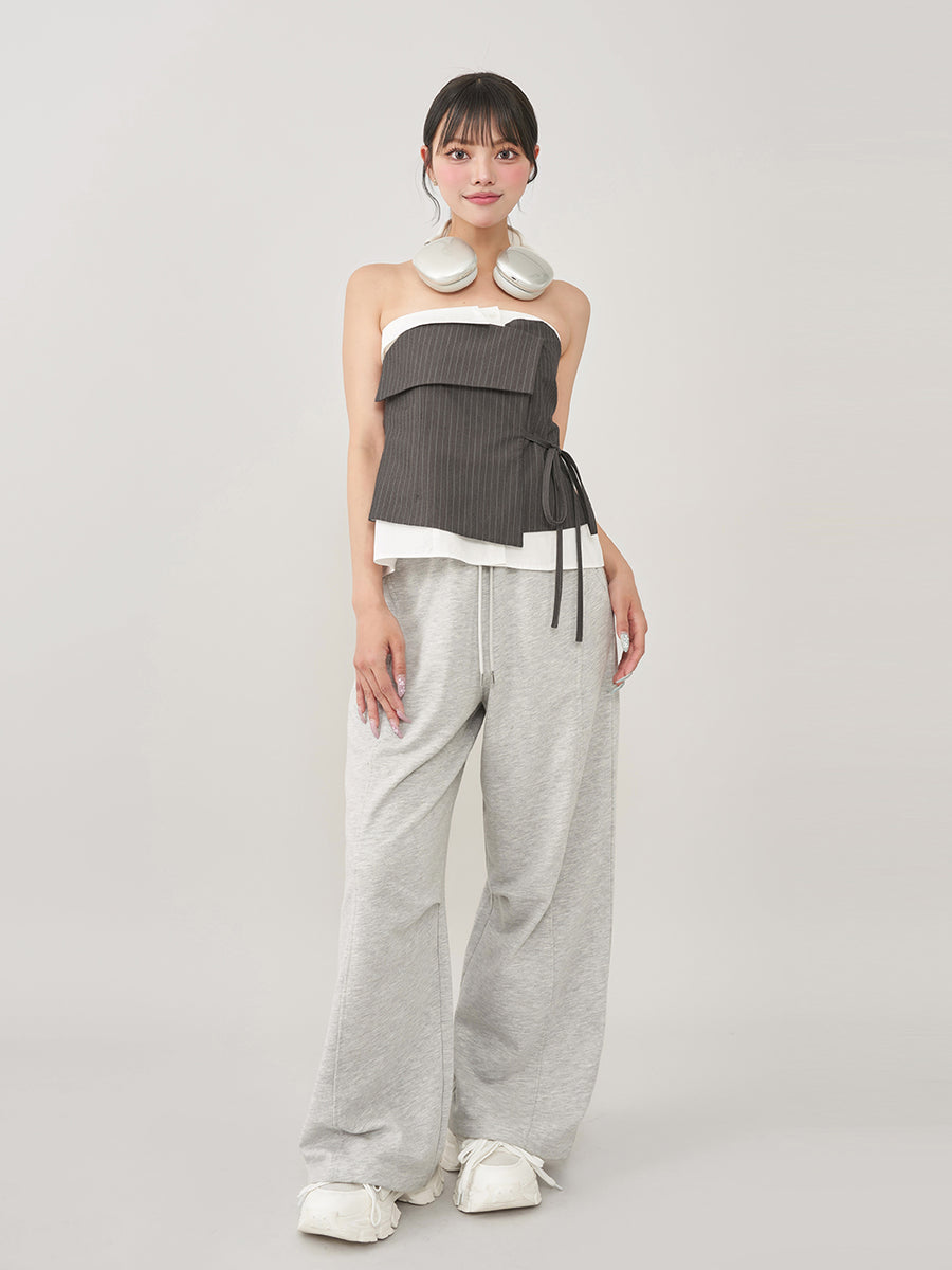 モデル：163cm（着用サイズ：FREE　着用カラー：GRY）