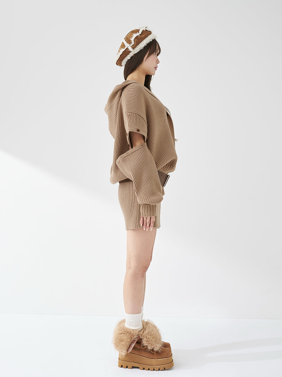 モデル：163cm（着用サイズ：FREE　着用カラー：MOC）