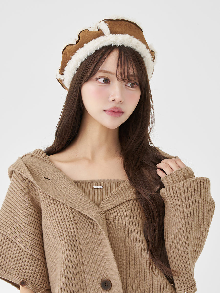 モデル：163cm（着用サイズ：FREE　着用カラー：MOC）