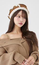 モデル：163cm（着用サイズ：FREE　着用カラー：MOC）