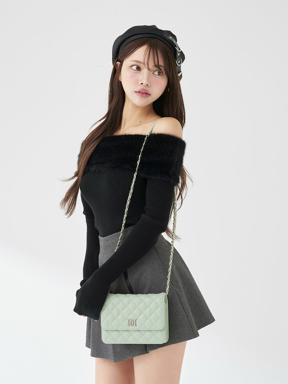 サイズ：FREE　カラー：MNT