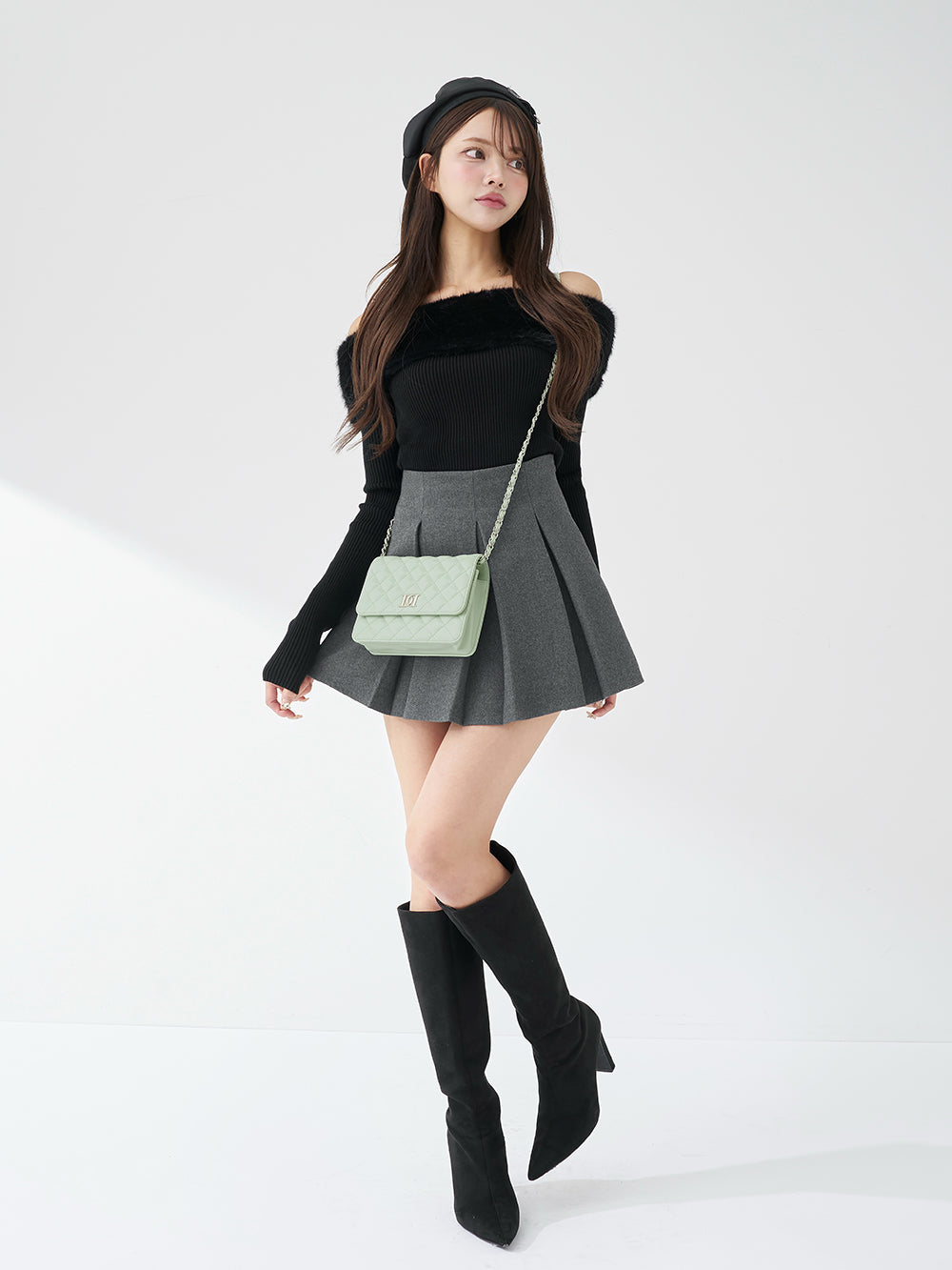 サイズ：FREE　カラー：MNT