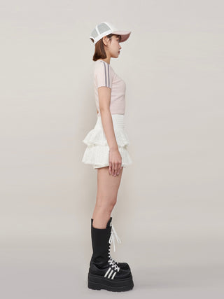 モデル：163cm（着用サイズ：FREE　着用カラー：WHT）