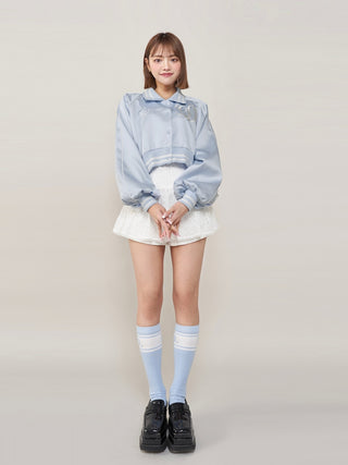 モデル：163cm（着用サイズ：FREE　着用カラー：WHT）