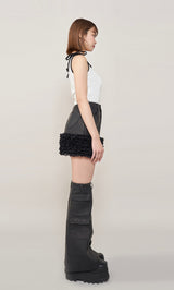 モデル：163cm（着用サイズ：FREE　着用カラー：WHT）