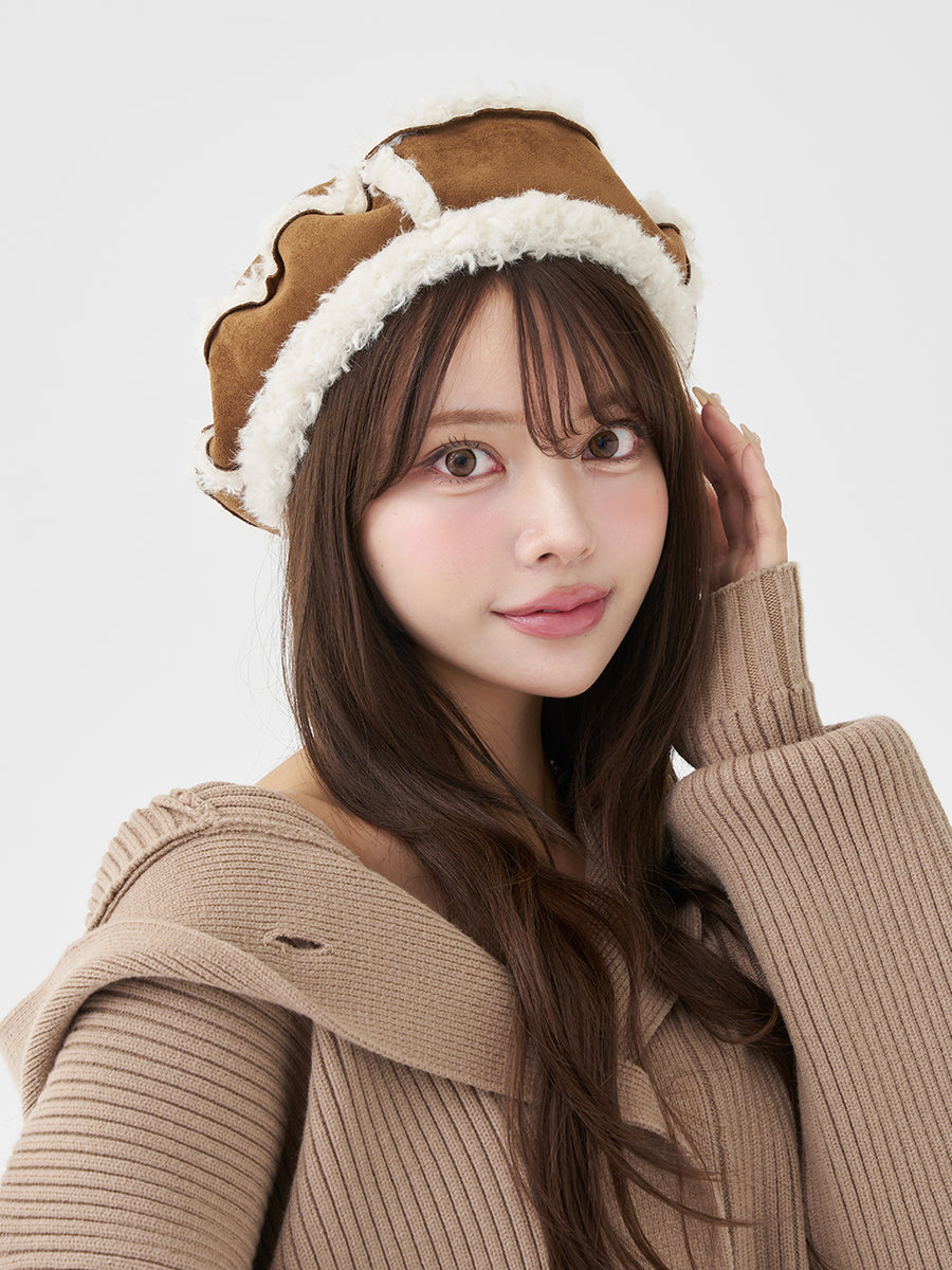 サイズ：FREE　カラー：BRN