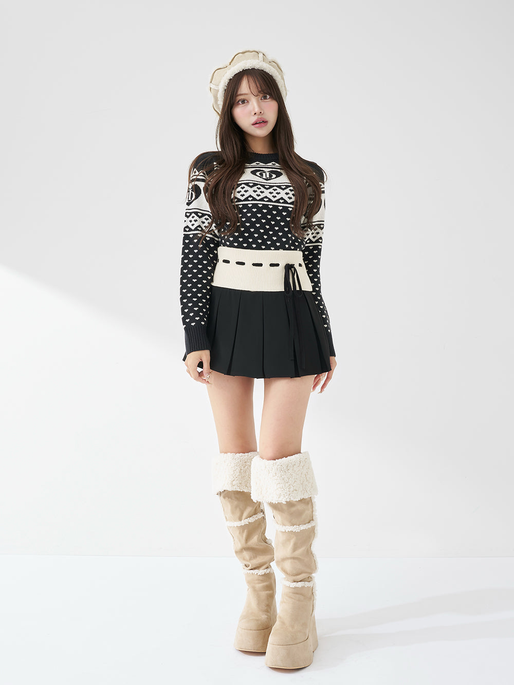 サイズ：FREE　カラー：IVO