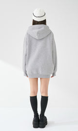 モデル：163cm（着用サイズ：FREE　着用カラー：GRY）