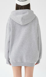 モデル：163cm（着用サイズ：FREE　着用カラー：GRY）