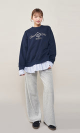 モデル：163cm（着用サイズ：FREE　着用カラー：GRY）
