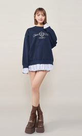 モデル：163cm（着用サイズ：FREE　着用カラー：NVY）