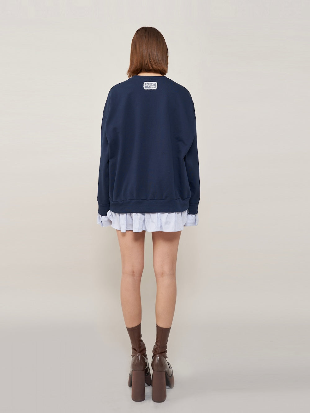 モデル：163cm（着用サイズ：FREE　着用カラー：NVY）