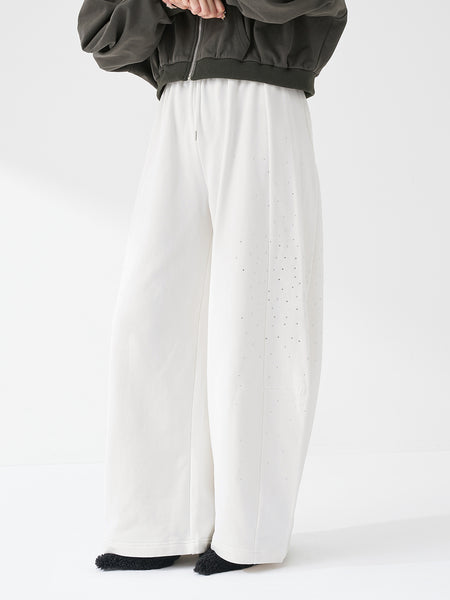 Shiny Barrel Sweatpants