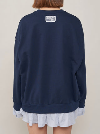 モデル：163cm（着用サイズ：FREE　着用カラー：NVY）