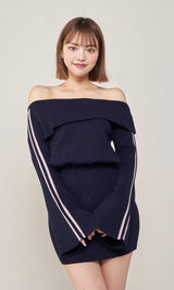 モデル：163cm（着用サイズ：FREE　着用カラー：NVY）