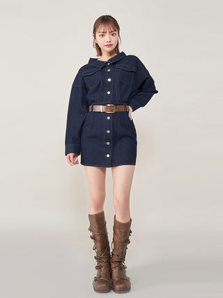 モデル：163cm（着用サイズ：FREE　着用カラー：IND）