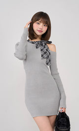 モデル：163cm（着用サイズ：FREE　着用カラー：GRY）