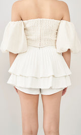 モデル：163cm（着用サイズ：M　着用カラー：WHT）