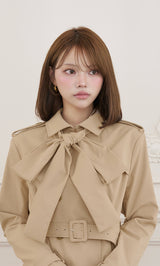 モデル：163cm（着用サイズ：FREE　着用カラー：BEG）