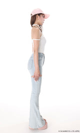モデル：163cm（着用サイズ：FREE　着用カラー：WHT）
