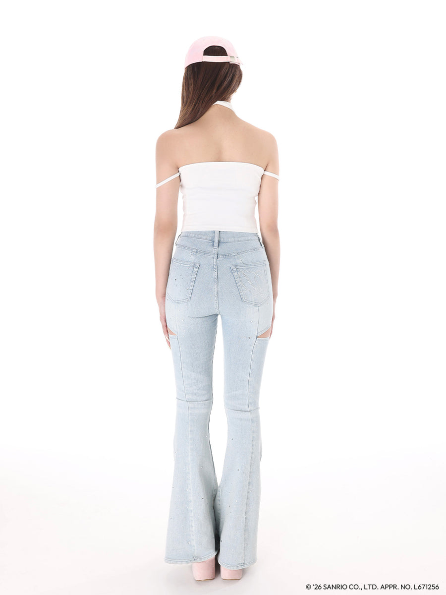 モデル：163cm（着用サイズ：FREE　着用カラー：WHT）