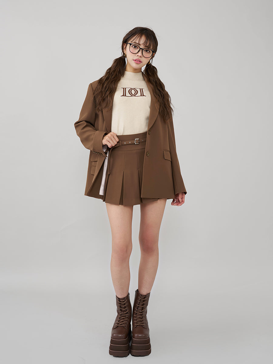 モデル：163cm（着用サイズ：FREE　着用カラー：IVO）