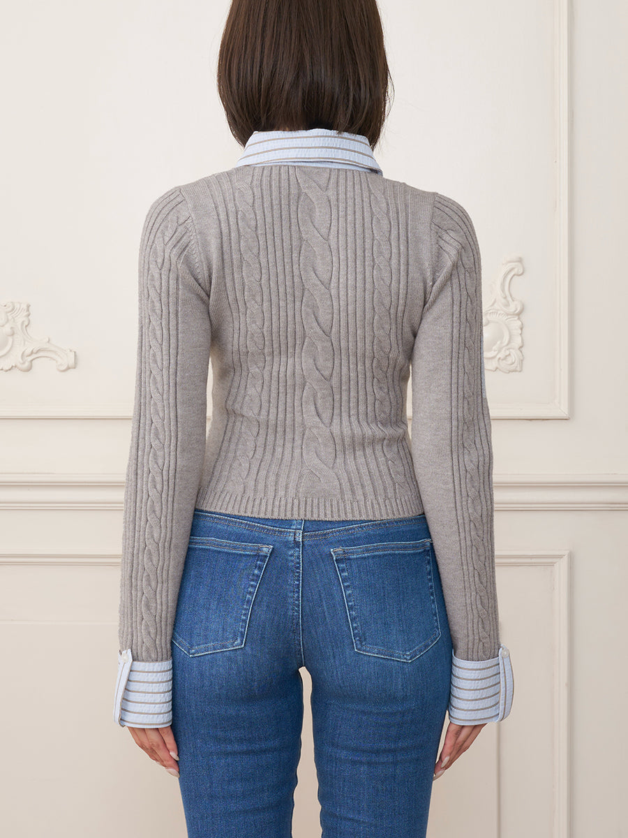 モデル：163cm（着用サイズ：FREE　着用カラー：GRY）