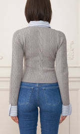 モデル：163cm（着用サイズ：FREE　着用カラー：GRY）