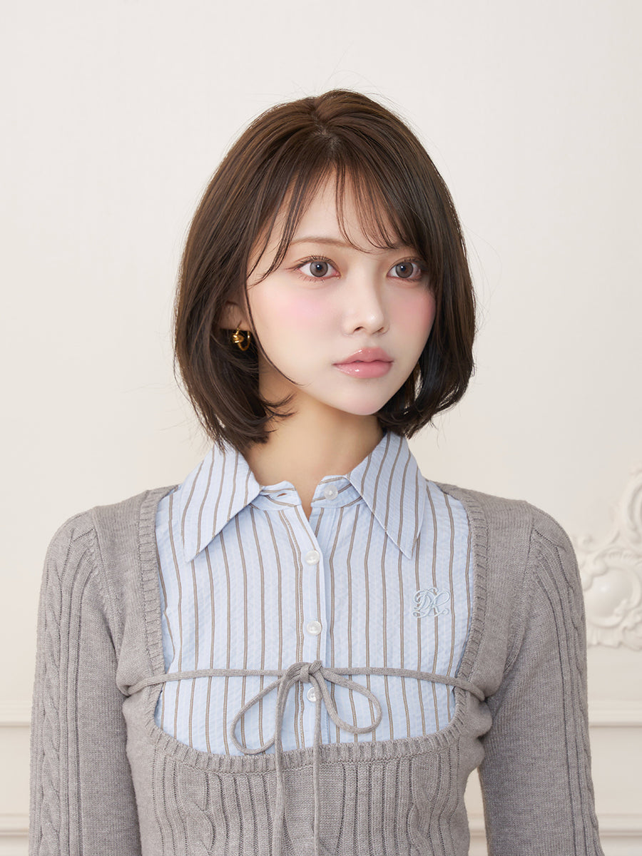 モデル：163cm（着用サイズ：FREE　着用カラー：GRY）
