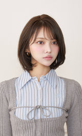 モデル：163cm（着用サイズ：FREE　着用カラー：GRY）