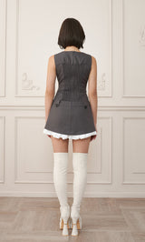 モデル：163cm（着用サイズ：FREE　着用カラー：GRY）